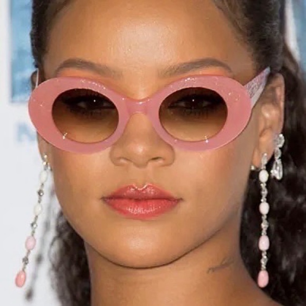 New New in Box Cutler and Gross 1053 Sunglasses in Pearl Pink